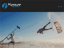 Tablet Screenshot of kitesurfquebec.com